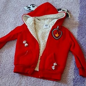 5t Paw Patrol Sherpa Sweatshirt